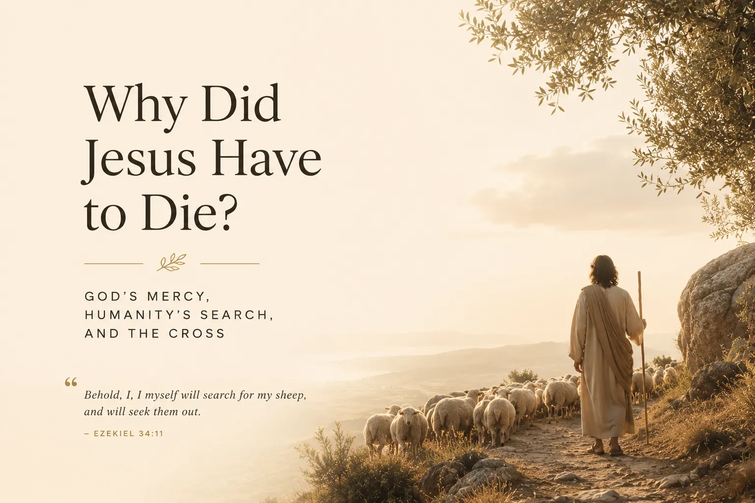 God's mercy and reflecting on Jesus